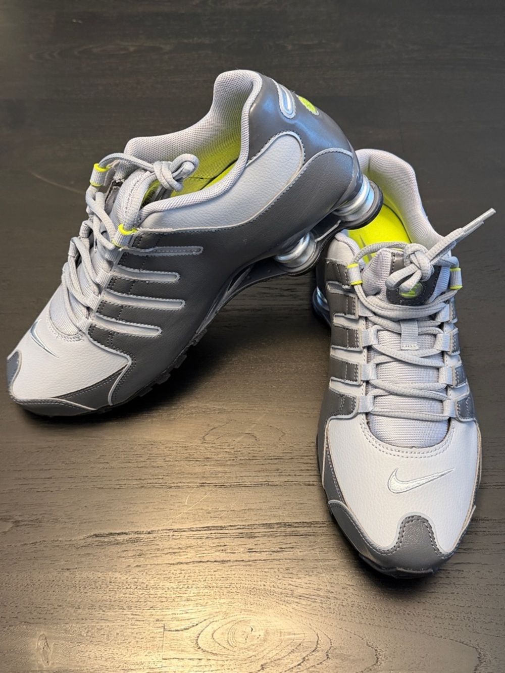 Nike Shox NZ Mens 10.5 Dark Gray sneakers -brand new- box -no lid